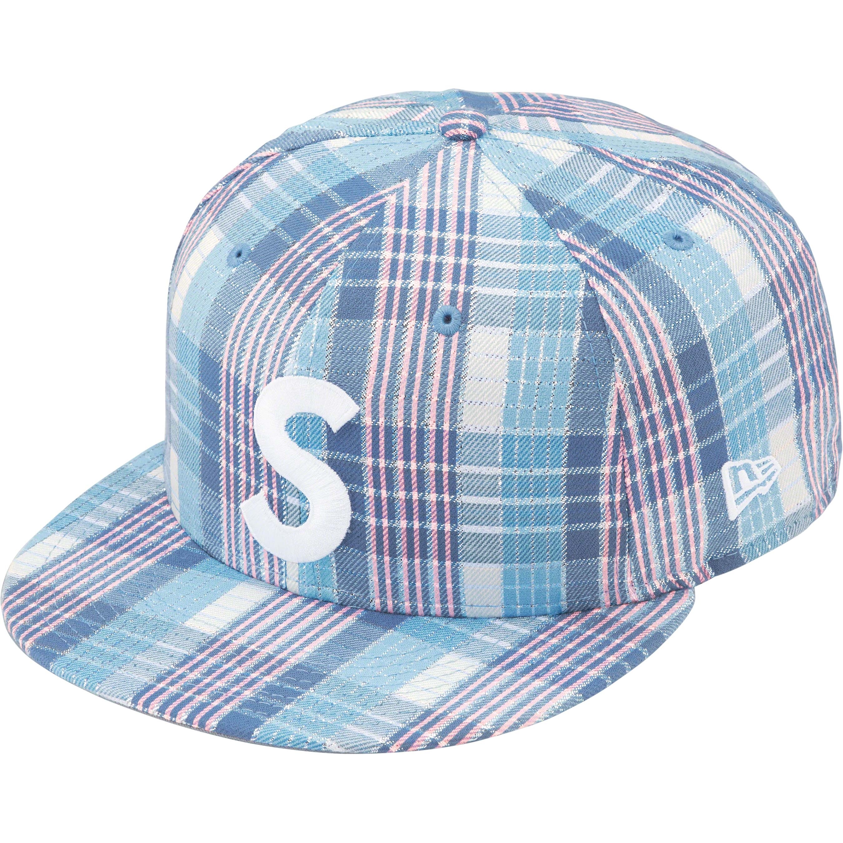 Metallic Plaid S Logo New Era® view 4